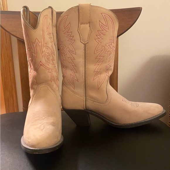 Leather Cowboy Boots - Picture 2 of 5